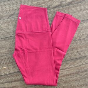 lululemon athletica Kids Maroon Leggings